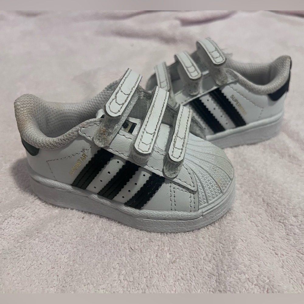 Baby walker adidas superstar tennis shoes 4